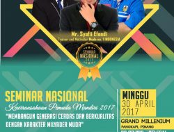 PEDULI PEMUDA UNTUK BERWIRAUSAHA KNPI GANDENG IEC