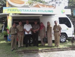 PEMKOT PANGKALPINANG MENDAPATKAN BANTUAN MOBIL PERPUSTAKAAN KELILING DARI CSR ANGKASA PURA