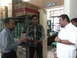 DEWAN KOTA PANGKALPINANG PANTAUAN STOK OBAT OBATAN DI RSUD DEPATI HAMZAH
