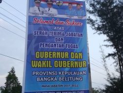 DPD KNPI : SELAMAT BUAT GUBERNUR DAN WAKIL GUBERNUR BABEL. SEMOGA BABEL BERKAH