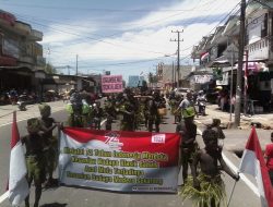 Pawai Karnaval Hut RI Ke 72 Tahun. SDN 32 Mendo Barat Tampilkan Suku Loem