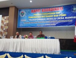 Rapat Koordinasi Program Pembangunan Dan Pemberdayaan Masyarakat Desa