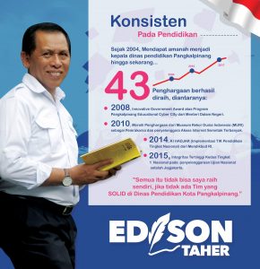 Mengenal Sosok Edison Taher Sang pencipta Generasi Emas