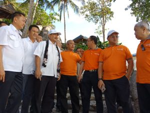 HUT REI KE 46 Lakukan Bedah Rumah, Menpar Kunjungi Rencana KEK Pantai Timur Bangka