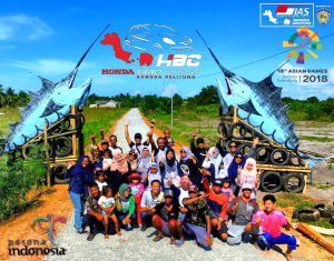 Honda Brio Community Kunjungi Wisata Bahari Tebok Kurau. Kasim “Goa dan Lutong Jadi Daya Tarik Tersendiri”