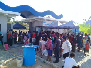 Musim Liburan Lebaran Pengunjung Pasir Padi Bay meningkatkan 100%