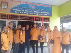 Ketua KPU Pangkalpinang Sebut Partai Hanura Yang Pertama Mendaftar