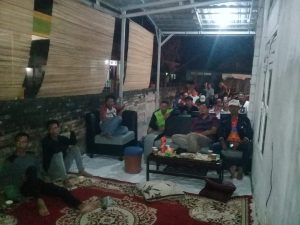 Dari Camat Hingga Ketua IKT Timah Nobar Dirumah Ketua Pemuda Pancasila