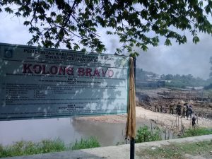 Satpol PP Babel Sita dan Bakar TI Di kolong Bravo