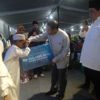 Safari Ramadhan Bagikan Bansos Rp 750 Juta