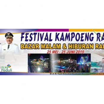 Bazar Dan Hiburan Rakyat Di Kampung Rasau