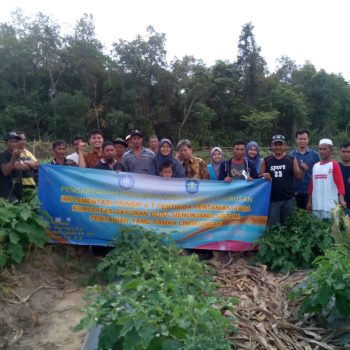 Tim PKM Tingkat Jurusan UBB Gelar Implementasi Prinsip 6 T Pestisida Pertanian