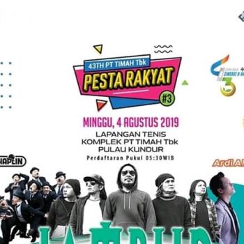 Pesta Rakyat 43 Tahun PT Timah, Hibur Warga Kundur