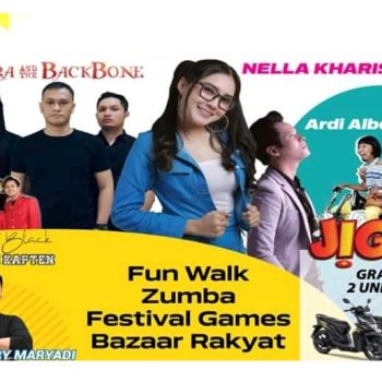 Ceria Merdeka Ikut Meriahkan Pesta Rakyat HUT 43 PT Timah