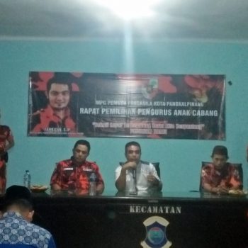 Rapat Pemilihan Pengurus PAC Pemuda Pancasila Kecamatan Rangkui