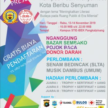 STIE IBEK Gelar Lomba Senam Bedincak