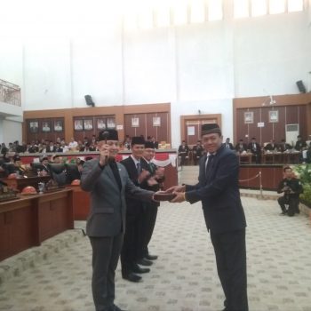 4 Pimpinan DPRD Babel Dilantik