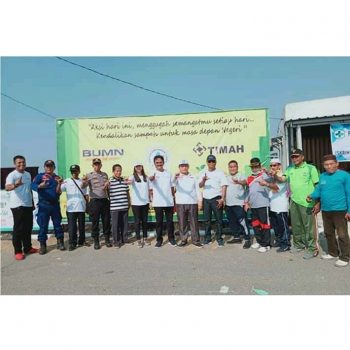 Gelar Jalan Santai PT Timah Galang World Clean Up Day 2019