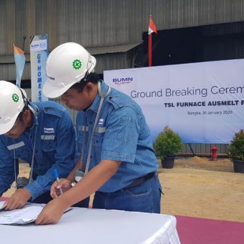 PT Timah Mulai Bangun Smelter Baru Berteknologi Ausmelt