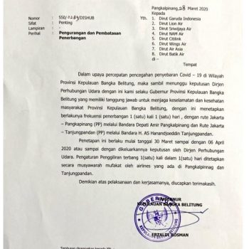 OKP Dan Ormas Kawal Kebijakan Gubernur, 1 Day 1 Flight