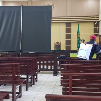 PN, Kantor Pos & Mes Belitung Jadi Lokasi PT Timah Lakukan Penyemprotan Guna Mencegah Penyebaran Virus Corona