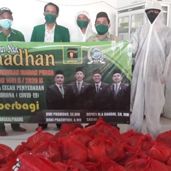 PPP Kota Pangkalpinang Distribusikan 1500 Paket Sembako Covid-19