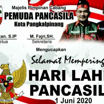 Ketua Pemuda Pancasila Pangkalpinang: Sudahi Caci Maki, Ini Hari Pancasila