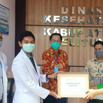 Sinergitas PT Timah, Berikat Rapid Test Gratis Bagi Mahasiswa Belitung