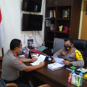 Temui Kapolres Bangka, Serdik Sespimmen Ini Cari Narasumber Berkompeten, Guna Lakukan Penelitian Komperhensif