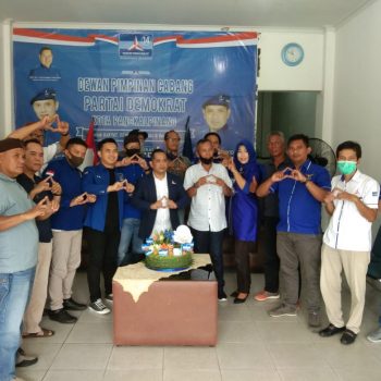 DPC Kota Gelar Syukuran 19 Tahun Partai Demokrat
