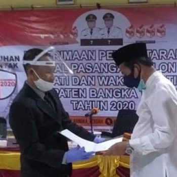 Beriman Resmi Daftar Pilkada Bateng, Dengan Koalisi 11 Parpol