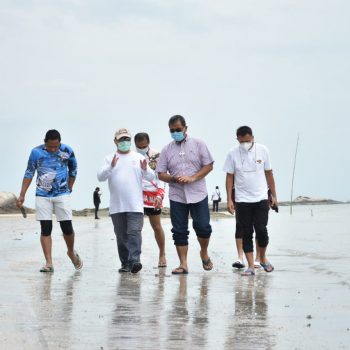 Upaya Pengembangan Pelabuhan Pangkal Balam, Dirjen Hubla Tinjau Lapangan