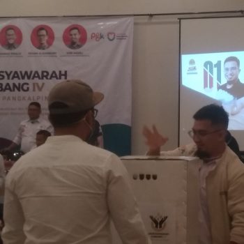 Gali Ketum Hipmi Pangkalpinang, Unggul Dengan 118 Suara