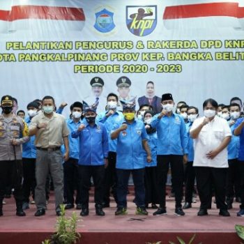 Walikota Hadiri Pelantikan Pengurus KNPI Kota Pangkalpinang