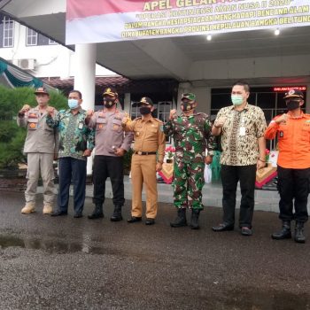 Apel Gelar Pasukan Operasi Kontinjensi Aman Nusa