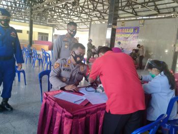 SatPolair Polres Bangka Melakukan Aksi Donor Darah Dalam Rangka HUT ke 70