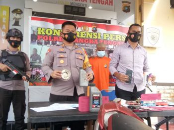 Residivis Kembali Berulah dan Berhasil di Amankan Polres Bangka Tengah
