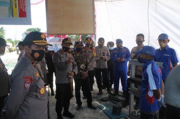 Kabaharkam Polri Kunjungi Polsek Lubuk Besar Menajadi KTM Terbaik