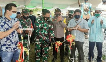 Musholah Apung Ikon Wisata Religi, Persembahan Danlanal Babel