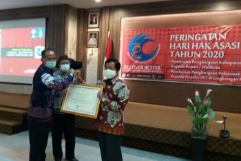 Babel Raih Penghargaan Pendorong Daerah Peduli HAM