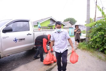 Korban Banjir Disalurkan 800 Pangan Siap Saji