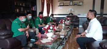 GP Ansor Silahturahmi Ke DPRD, Ini Yang Disampaikan Herman Suhadi