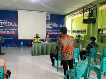 Satlantas Polres Bangka Datangi Siswa/Siswi Untuk Sosialisasi Tertib Berlalu Lintas