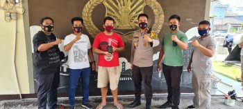 Pencuri PDA Milik Alfamart Berhasil di Amamkan Polsek Belinyu