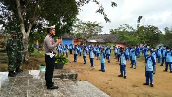 Sat Lantas Polres Babar Gelar Sosialisasikan,Tertib Berlalu Lintas