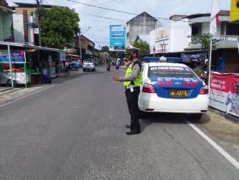 Sat Lantas Polres Babar Rutin Laksanakan Patroli di Daerah Rawan Laka dan Pelanggaran