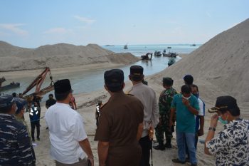 Danrem 045/Gaya, Gubernur, Kapolda dan Kajati Tinjau Muara Air Kantung