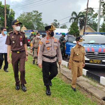 Polres Bangka Gelar Apel Pasukan Ops Ketupat Menumbing 2021 