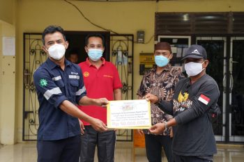 PT Timah Bantu Penyediaan Sarana Air Bersih bagi Warga Dusun Jebu Laut