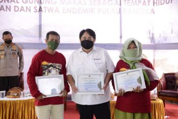 Dirut PT Timah Raih Penghargaan dari KLHK